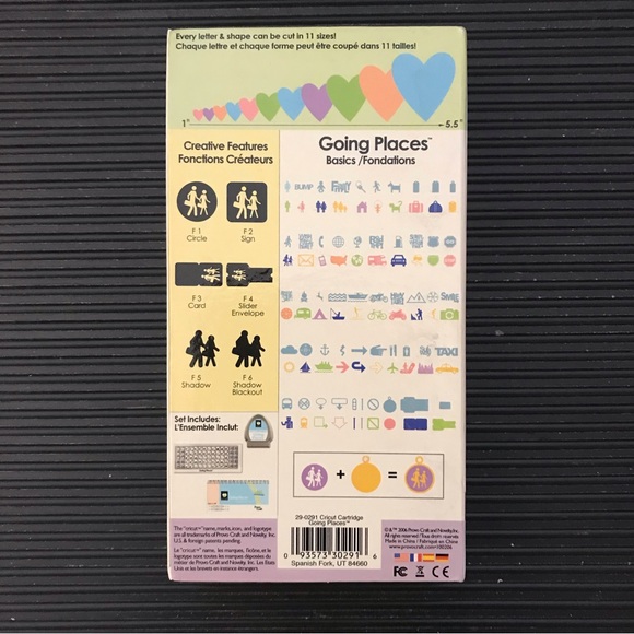 Cricut GOING PLACES vacation themed - Picture 3 of 16